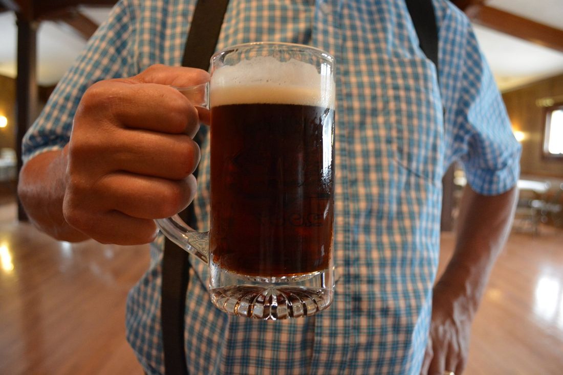 Biergarten bier